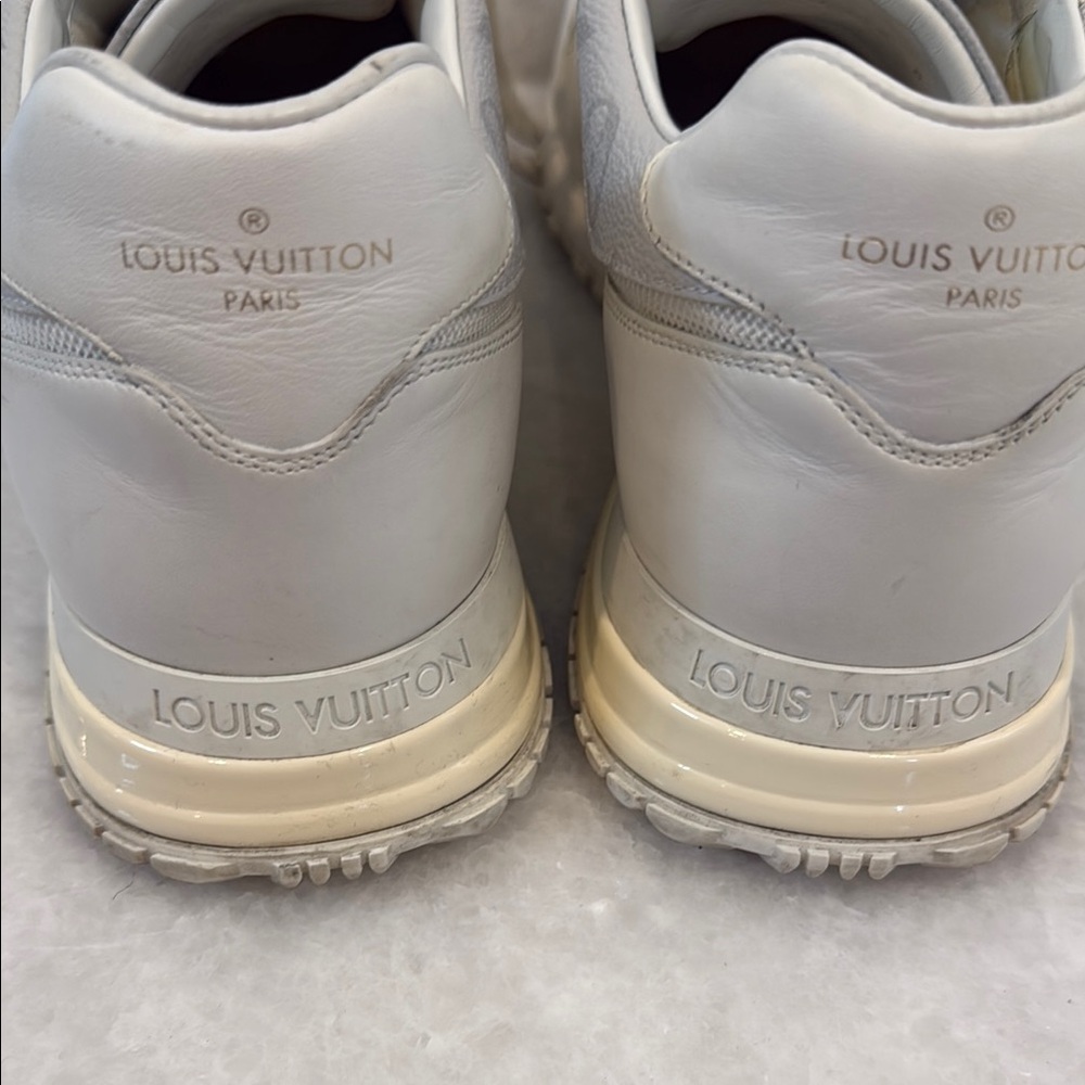 Louis Vuitton White Sneakers with Chunky Silhouette